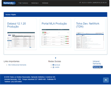Tablet Screenshot of intranet.itamaraty.com